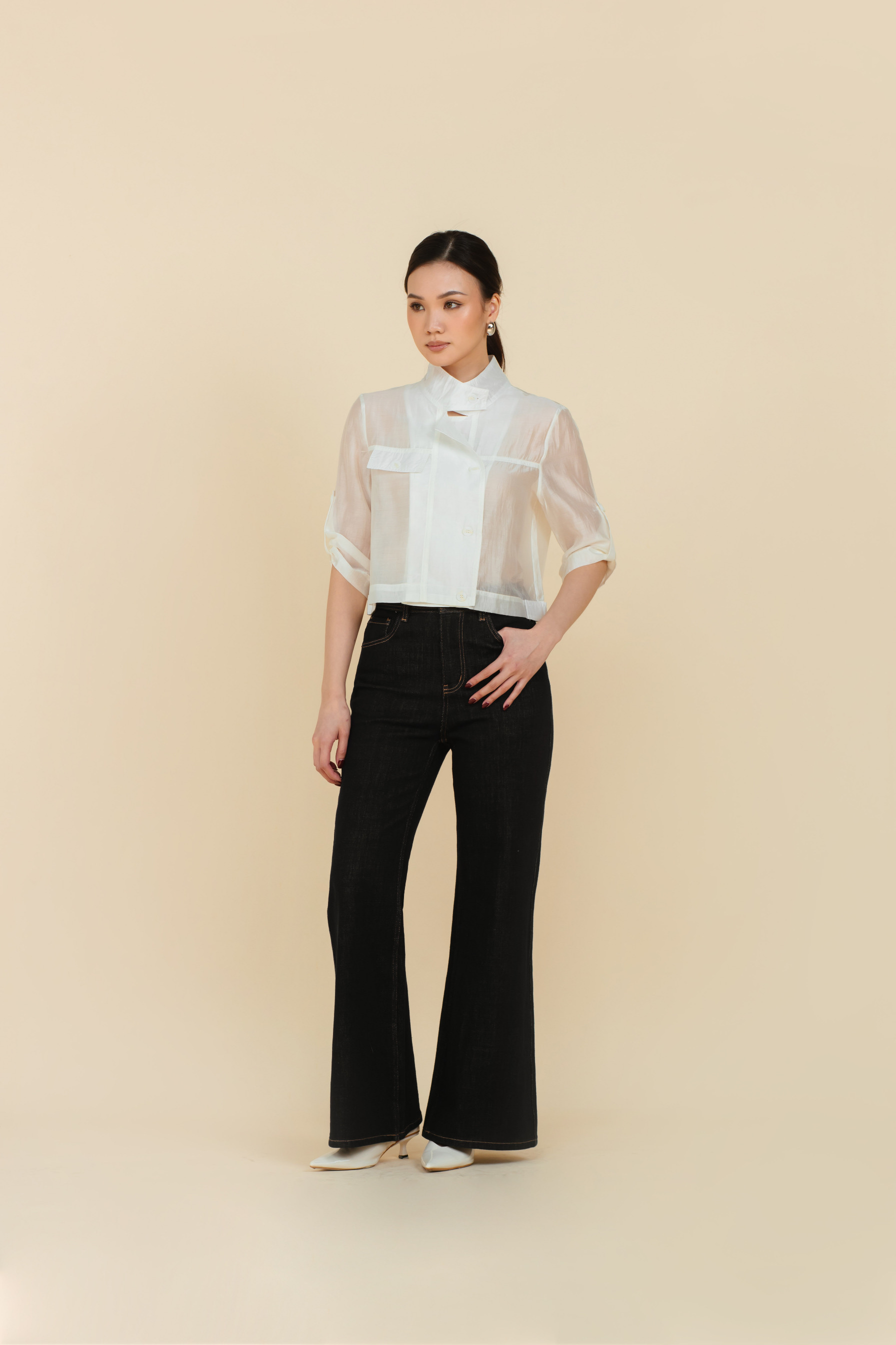 Arden Outer In White