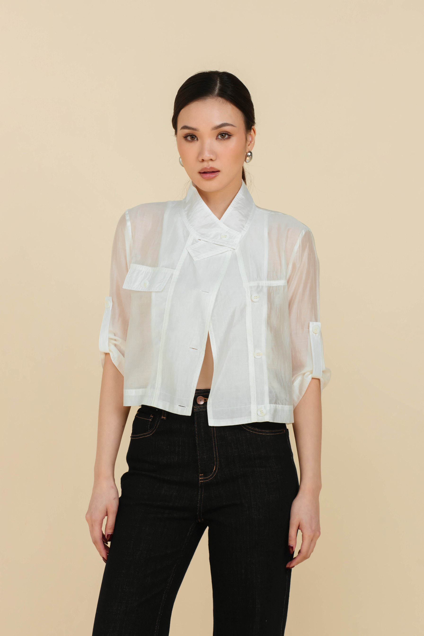 Arden Outer In White