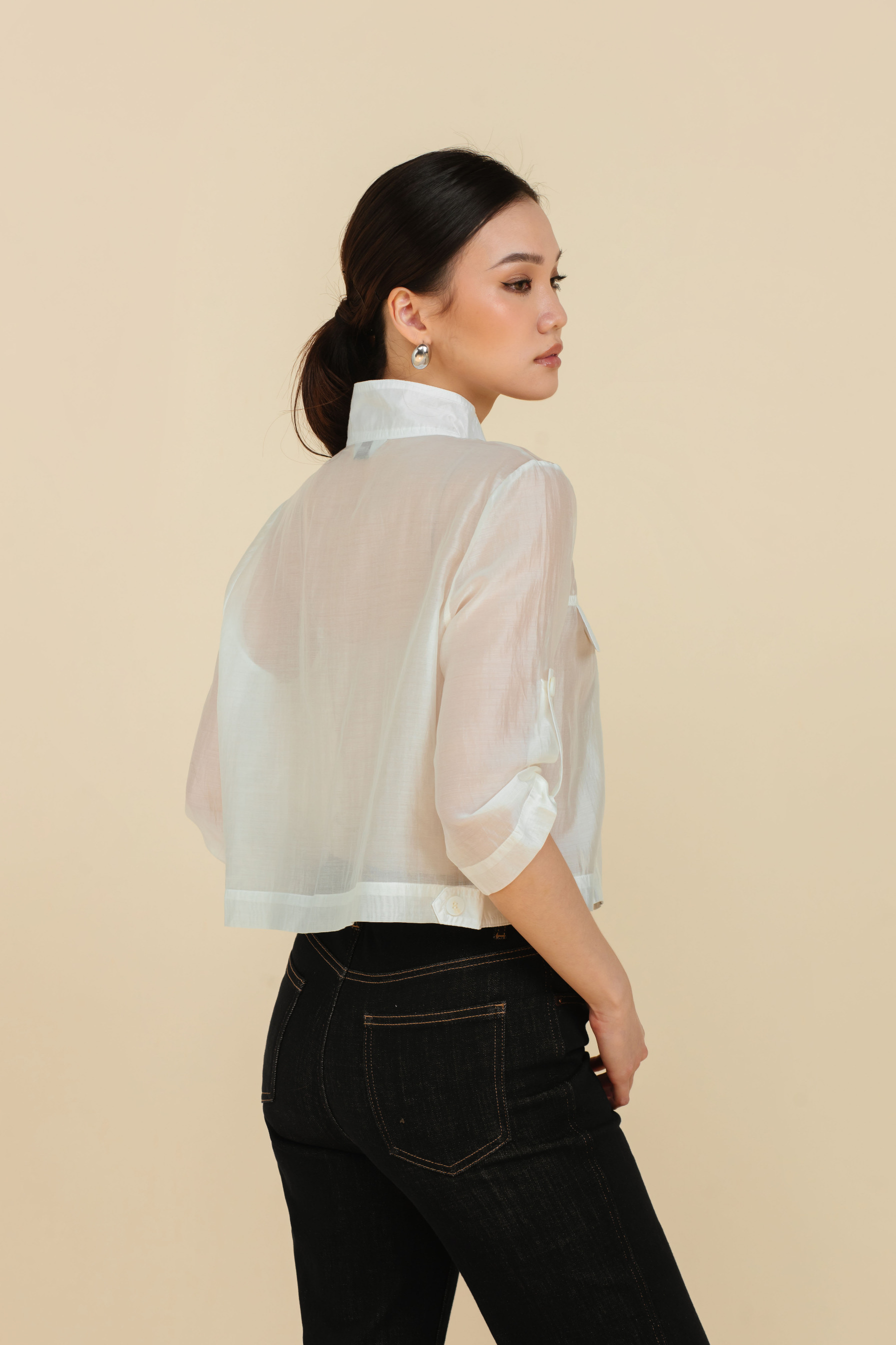 Arden Outer In White