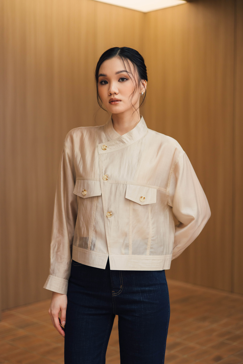 Dosan Outer in Khaki