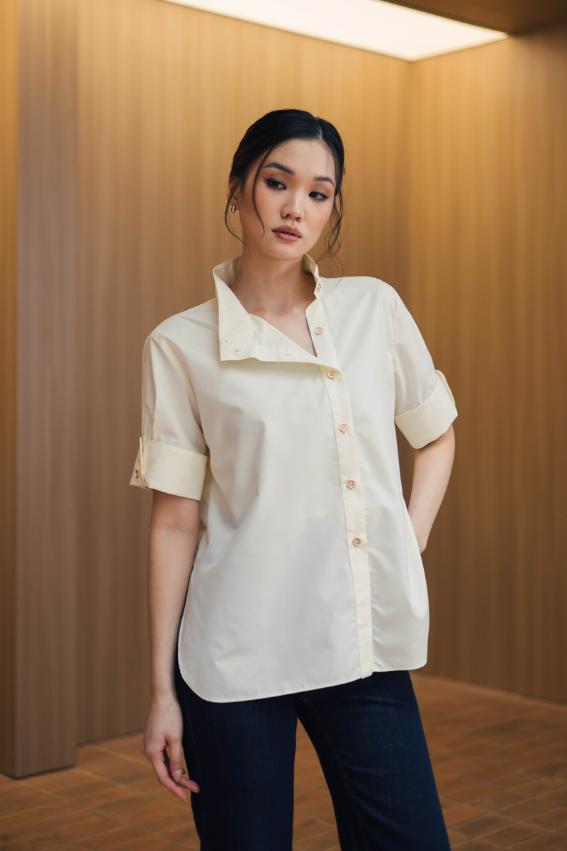 Yves Shirt in Buttercream
