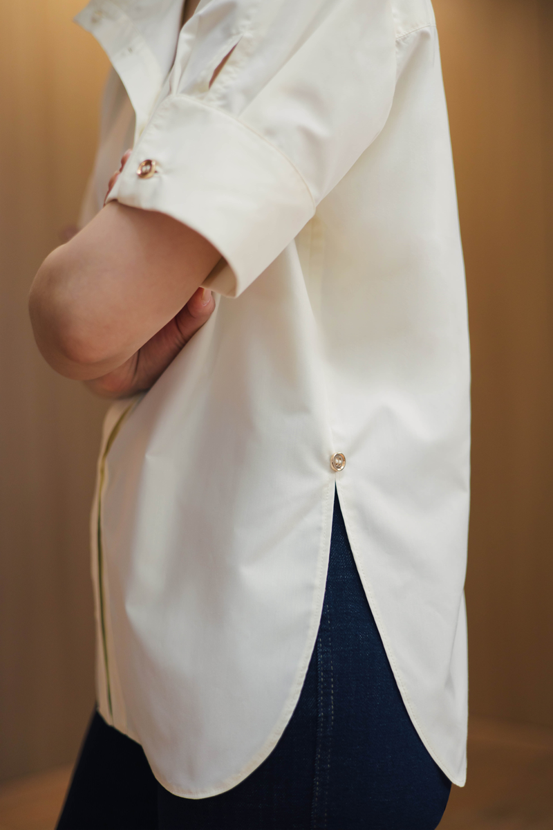 Yves Shirt in Buttercream