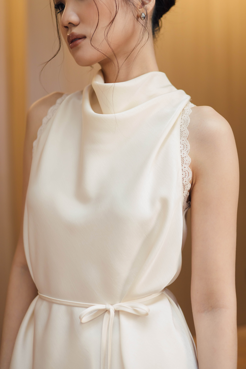 Miso Top in Porcelain