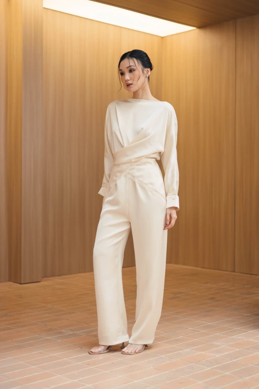 Image of Mikha Top in Porcelain