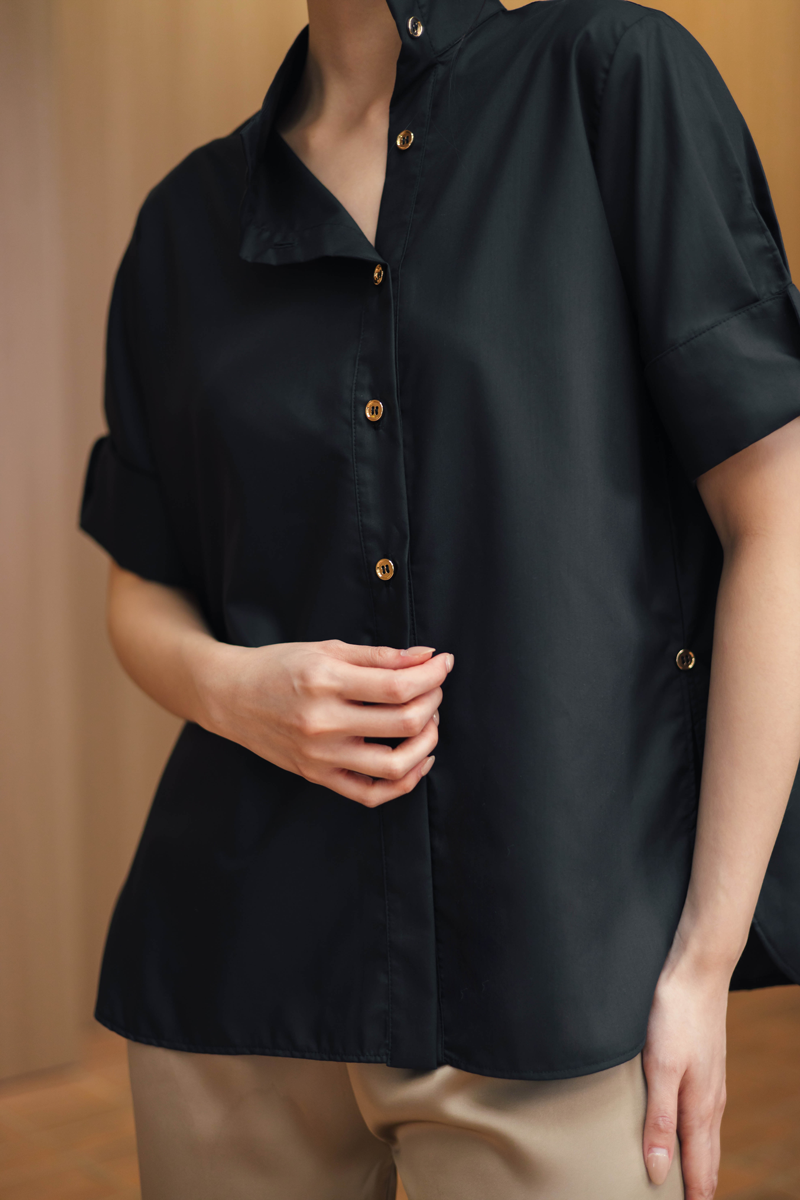 Yves Shirt in Black