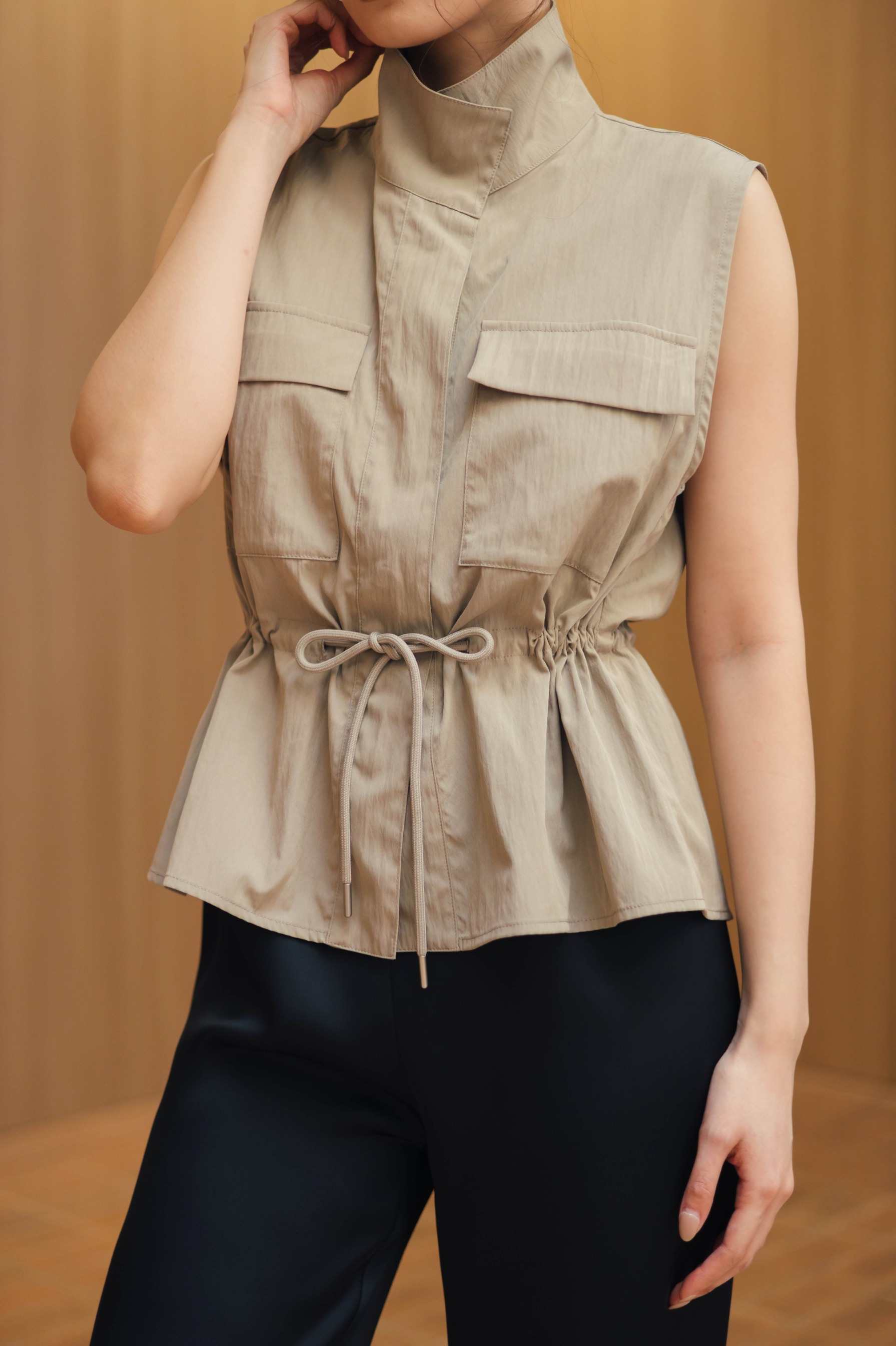 Margo Vest In Clay
