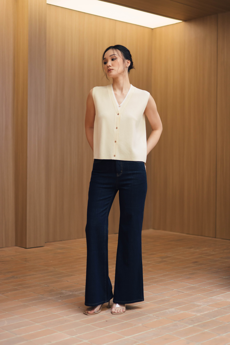Suki Top in Buttercream
