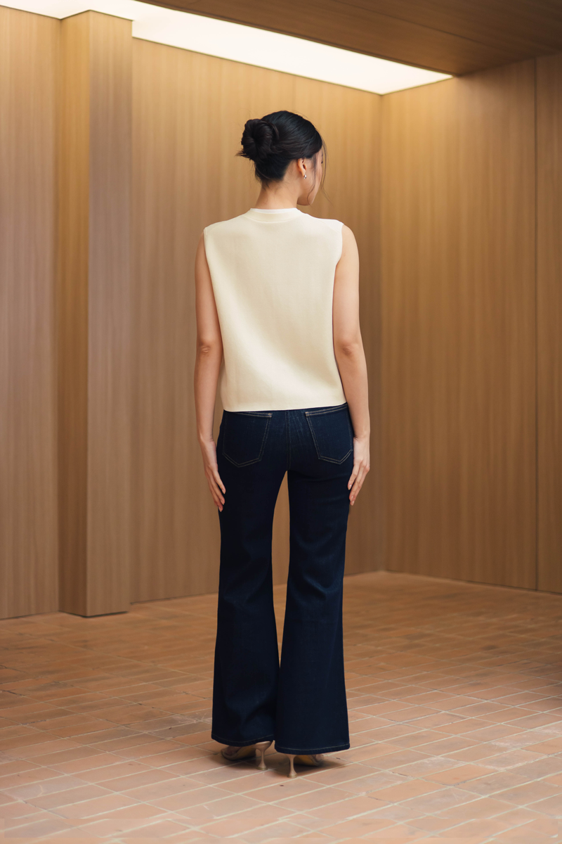 Suki Top in Buttercream