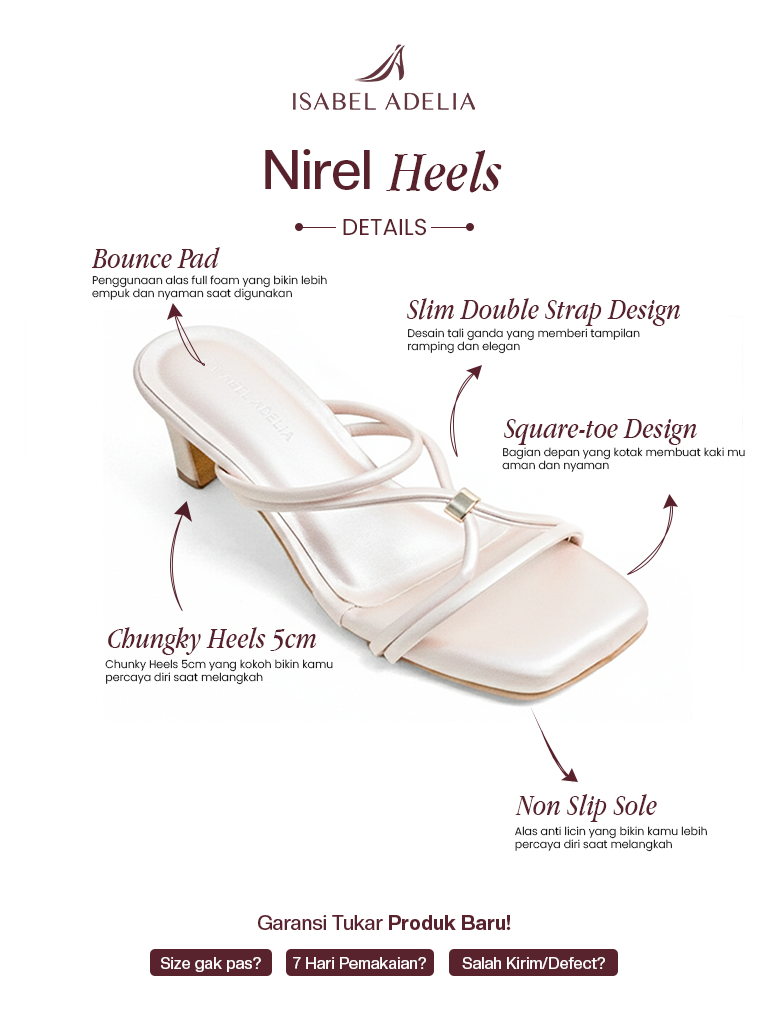 Nirel Heels 5cm