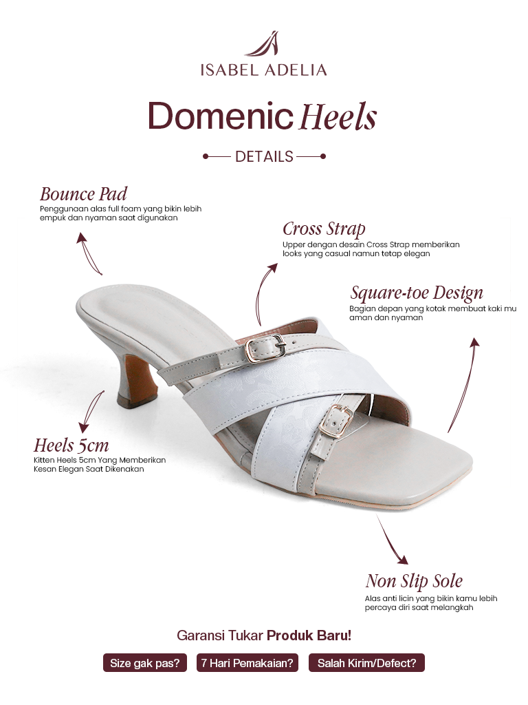 Domenic Heels 5cm