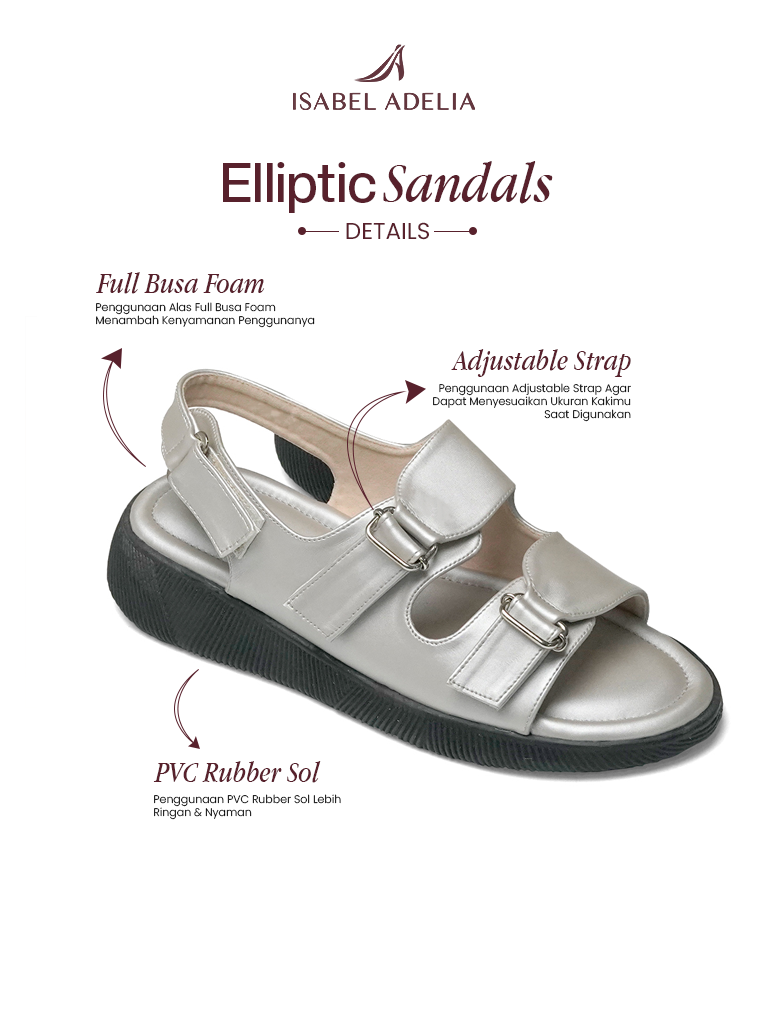 Elliptic Platform Sandals