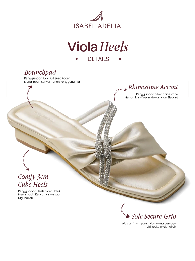 Viola Heels 3cm