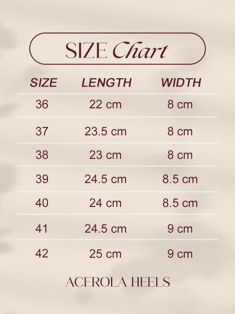 Acerola Heels 5cm