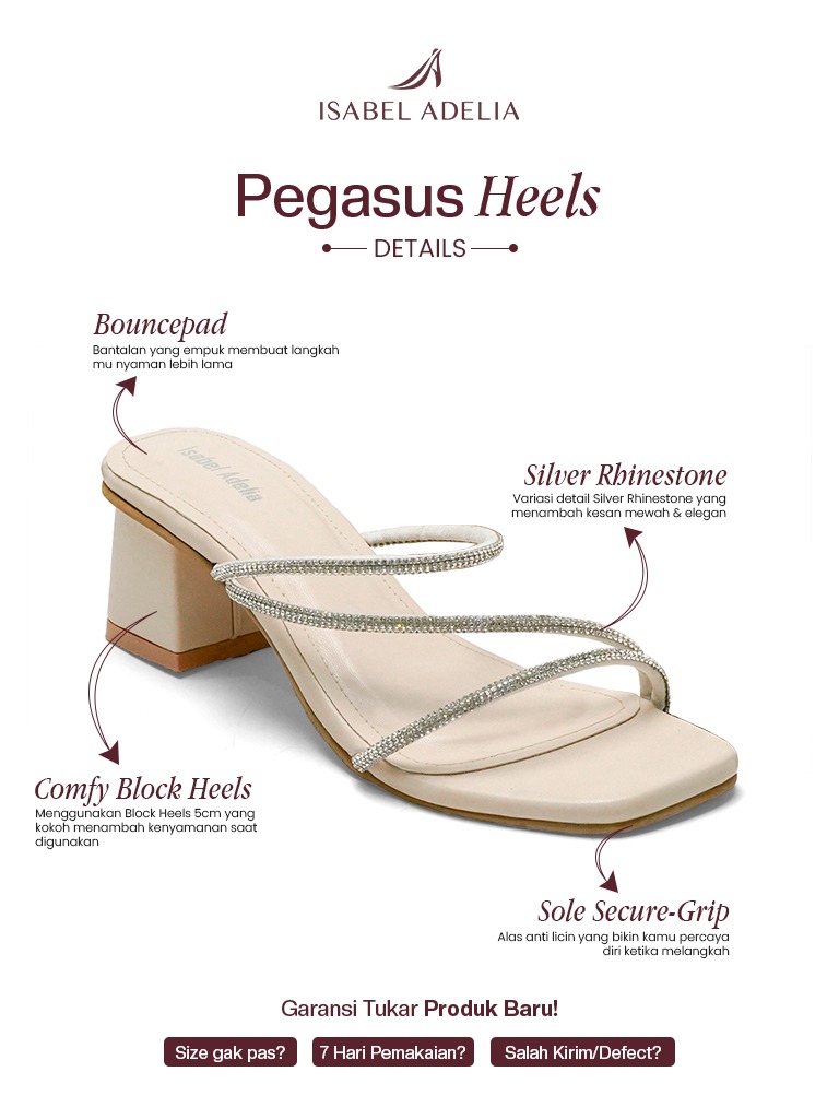 Pegasus Heels 5cm