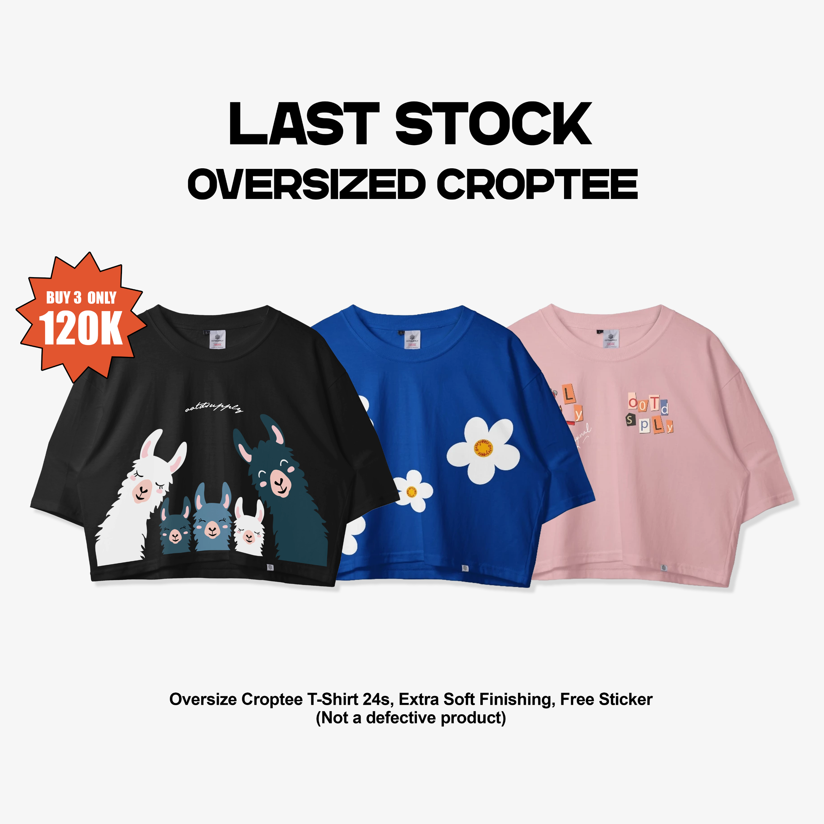 OOTDSUPPLY Last Stock T-Shirt | Limited Item Unisex