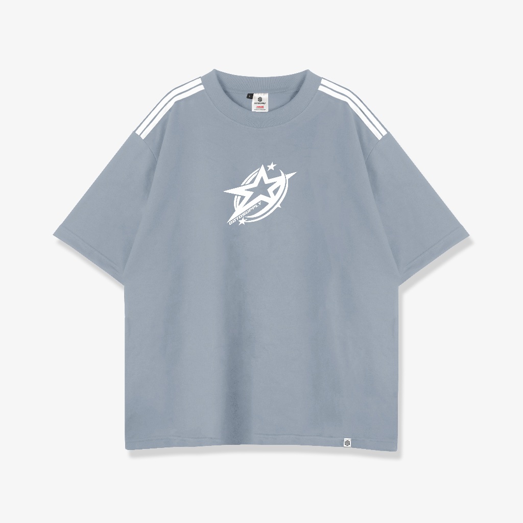OOTDSUPPLY Oneset & Atasan Oversized Equinox Light All Colours l Oversize Tshirt | Kaos Baby Terry OVZBT002