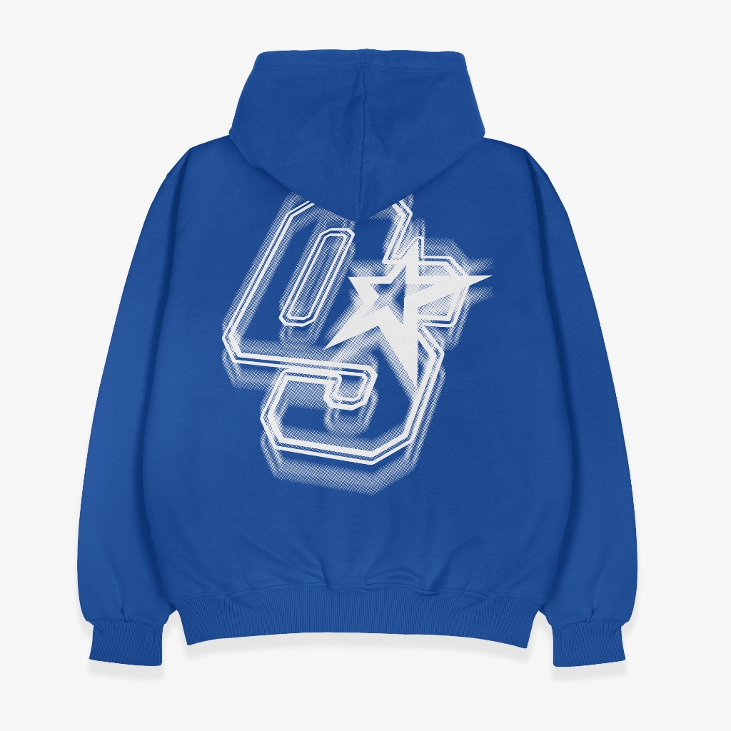 OOTDSUPPLY - Pullover Hoodie OS Sign Black & Benhur | Pria & Wanita HD071