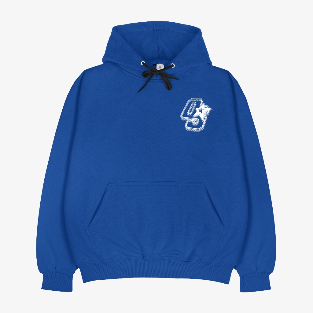 OOTDSUPPLY - Pullover Hoodie OS Sign Black & Benhur | Pria & Wanita HD071