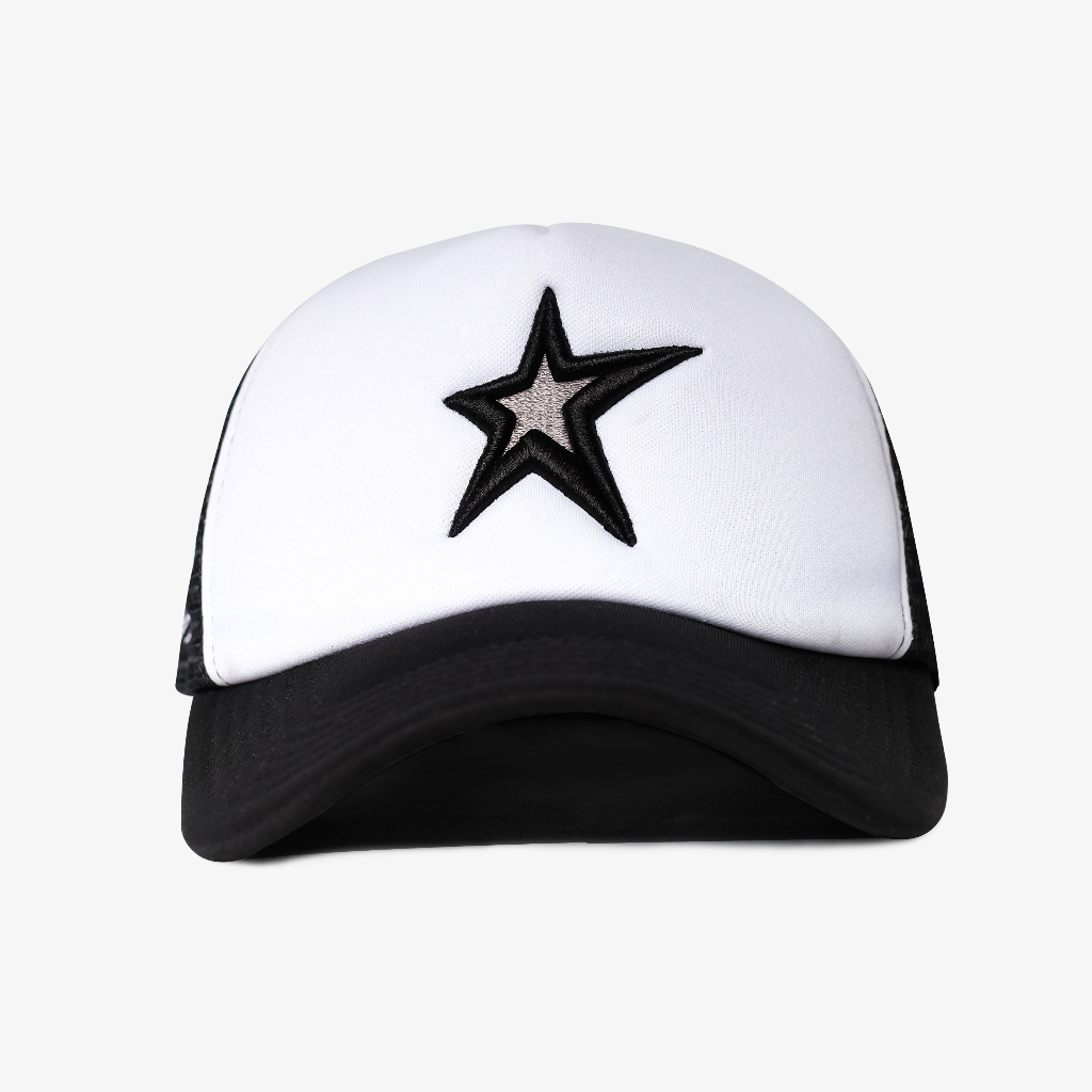 OOTDSUPPLY Polo Caps Trucker Bordir Inspired Black I Topi Hat Twill Bordir Pria & Wanita