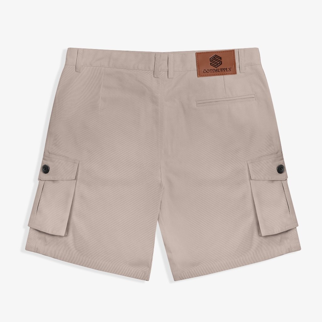 OOTDSUPPLY Cargo Twill Short Pants Colours l Celana Cargo Pendek Pria