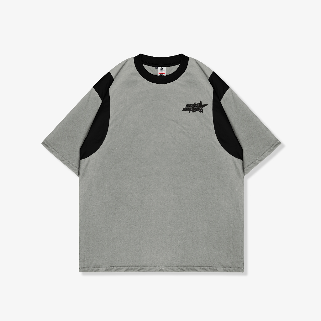 OOTDSUPPLY Oversized Side Line Vela Embroidery All Colors | Oversize Pria & Wanita OVZSLVE