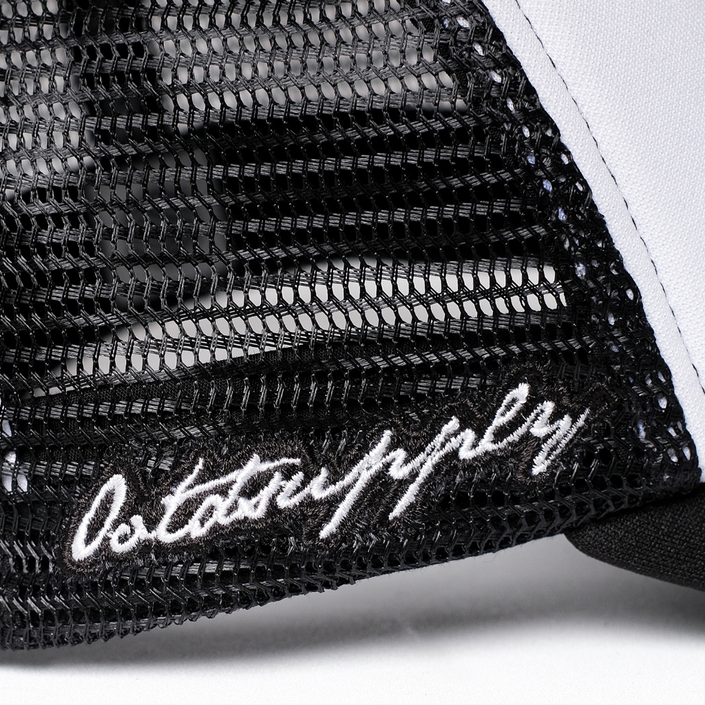 OOTDSUPPLY Polo Caps Trucker Bordir Inspired Black I Topi Hat Twill Bordir Pria & Wanita