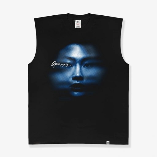 Image of OOTDSUPPLY Oversize Sleeveless Whisper Black l Kaos Oversize Singlet001