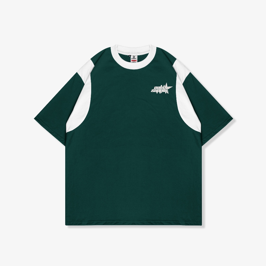 OOTDSUPPLY Oversized Side Line Vela Embroidery All Colors | Oversize Pria & Wanita OVZSLVE