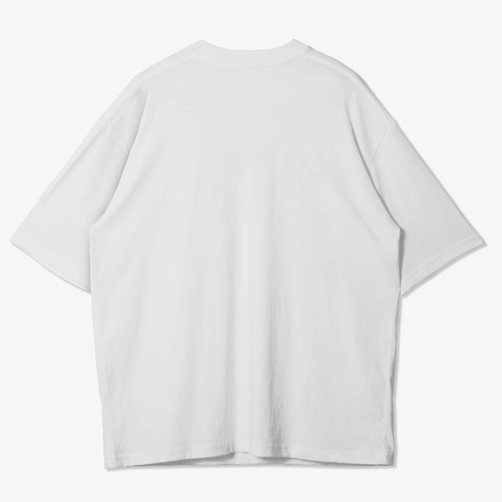 OOTDSUPPLY Oversized Tshirt Serenity Black & White l Kaos Oversize Pria dan Wanita OVZ209