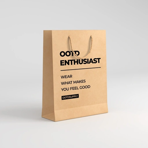 Image of OOTDSUPPLY Paper bag - Extra Packaging Gift l Box Gift l Kantong belanja