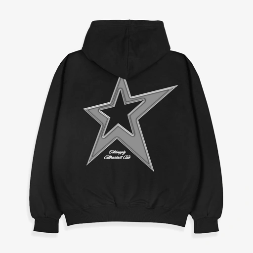 Image of OOTDSUPPLY - Pullover Hoodie Alpha Star Benhur & Black | Pria & Wanita HD068