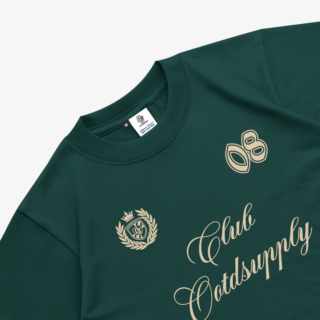 OOTDSUPPLY Croptee Fit Winners Dark Army | Croptee Slimfit | Atasan Wanita | Kaos Crop CSF020