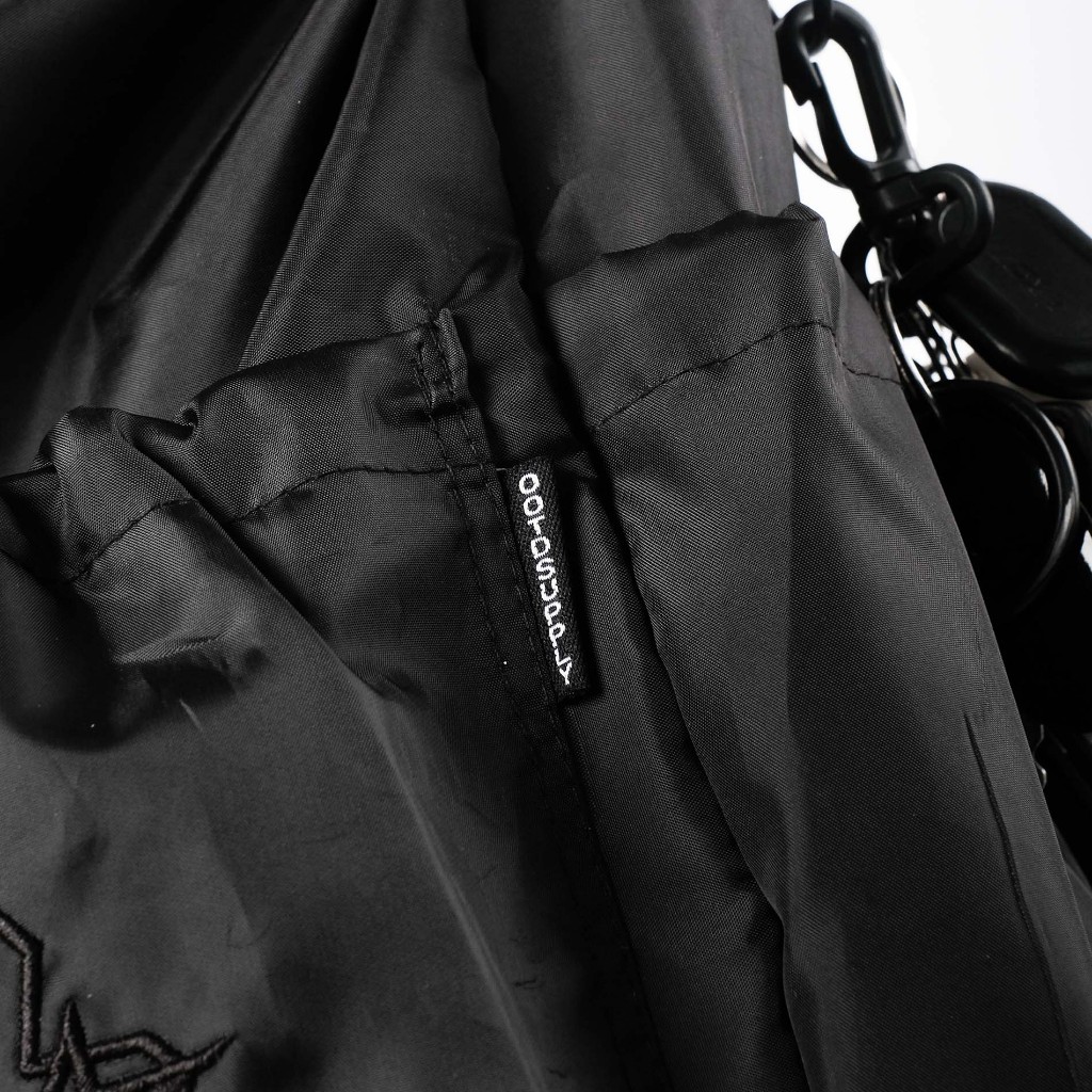 OOTDSUPPLY Sling Bag Parachute OS Sign Black l Parasut Bag l Cross Bag Skena | Hand Bag I Tas Selempang | SB006