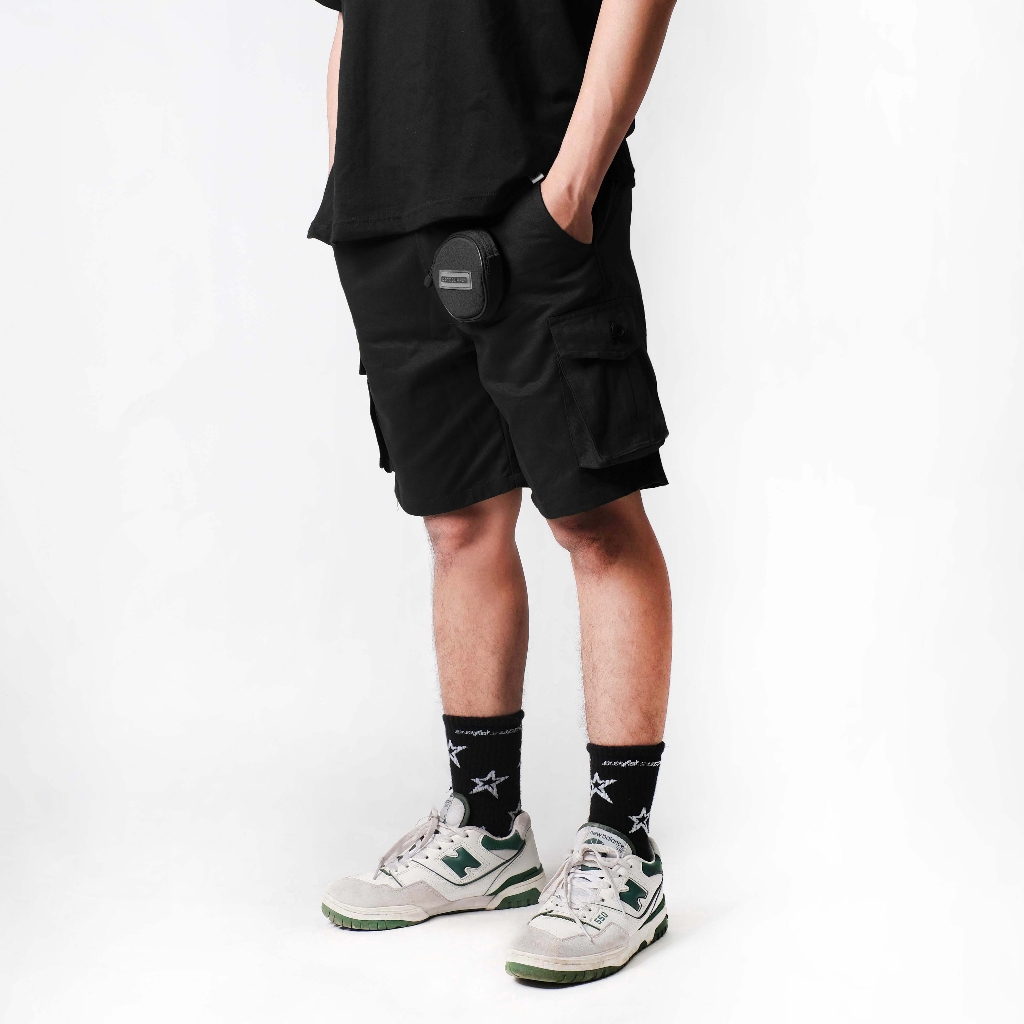 OOTDSUPPLY Cargo Twill Short Pants Colours l Celana Cargo Pendek Pria