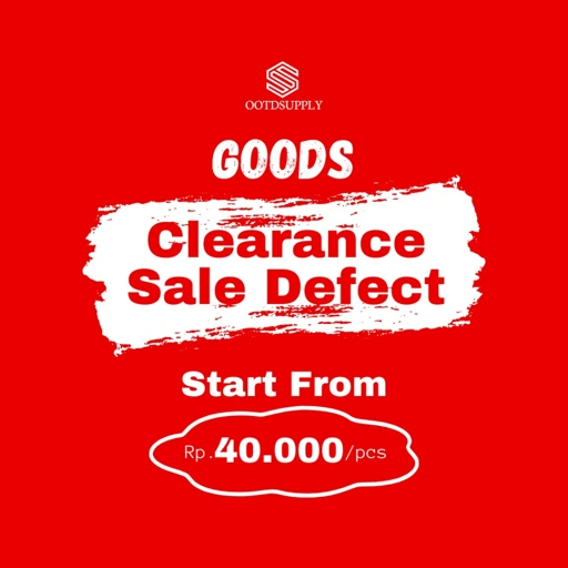 Image of OOTDSUPPLY Clearance Sale Defect Goods