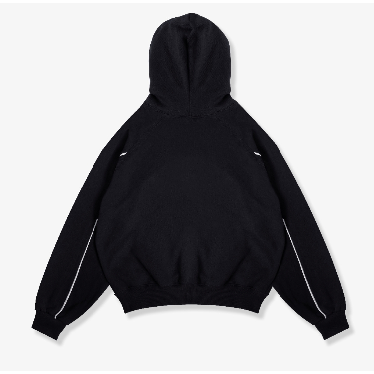 OOTDSUPPLY Hoodie Boxyfit List Mystic Relic Embroidery | Hoodie Boxy fit | HDBXE