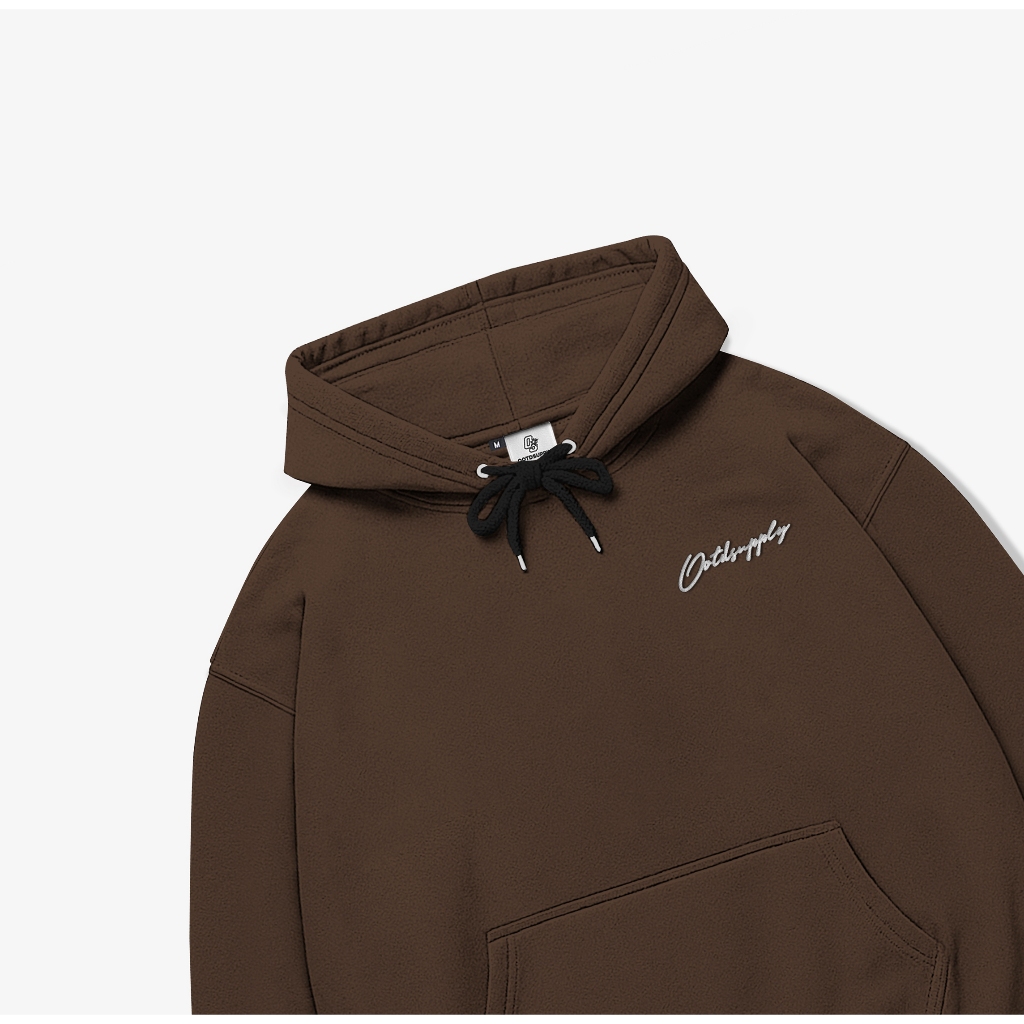 OOTDSUPPLY - Pullover Hoodie Paradise Embroidery | Racing Series | Pria & Wanita OS-HD-PRE
