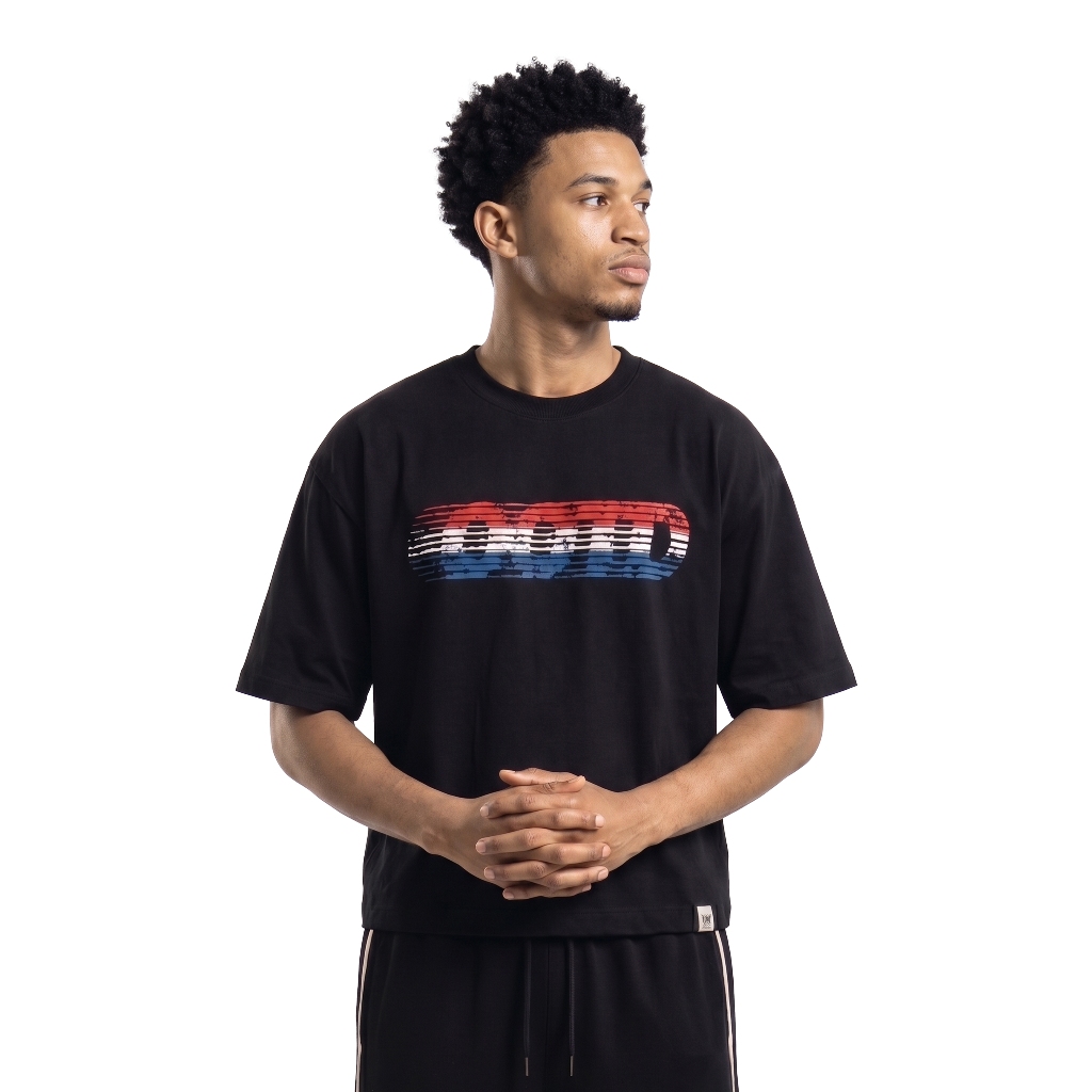 OOTDSUPPLY Boxy Fit Oversize Netherland Black | 20s Boxy World Cup Series | Tshirt Boxyfit l Kaos Boxy OS-OVZ-BX-070