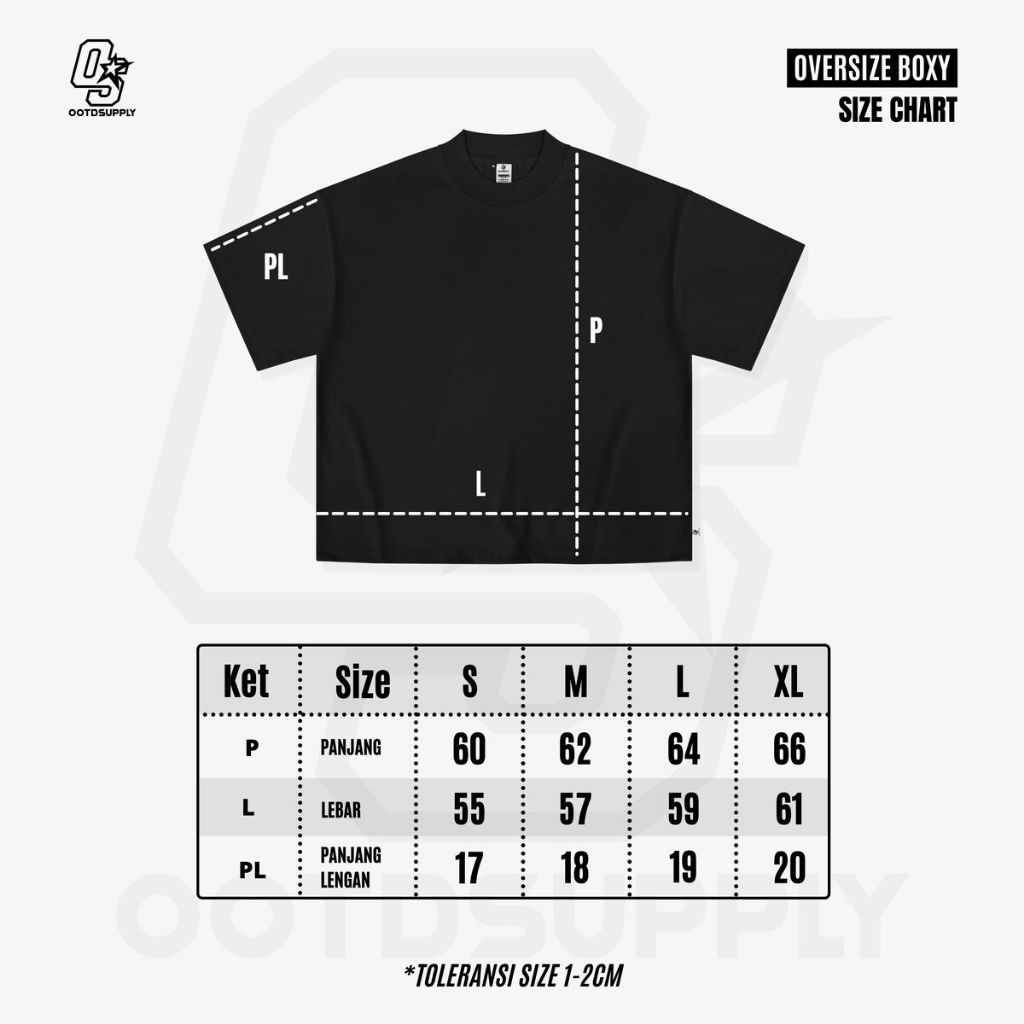 OOTDSUPPLY BoxyFit Oversize Not Supposed Benhur & White | Kaos Boxy Series | Tshirt Boxy fit l Kaos Boxy OS-OVZ-BX-063