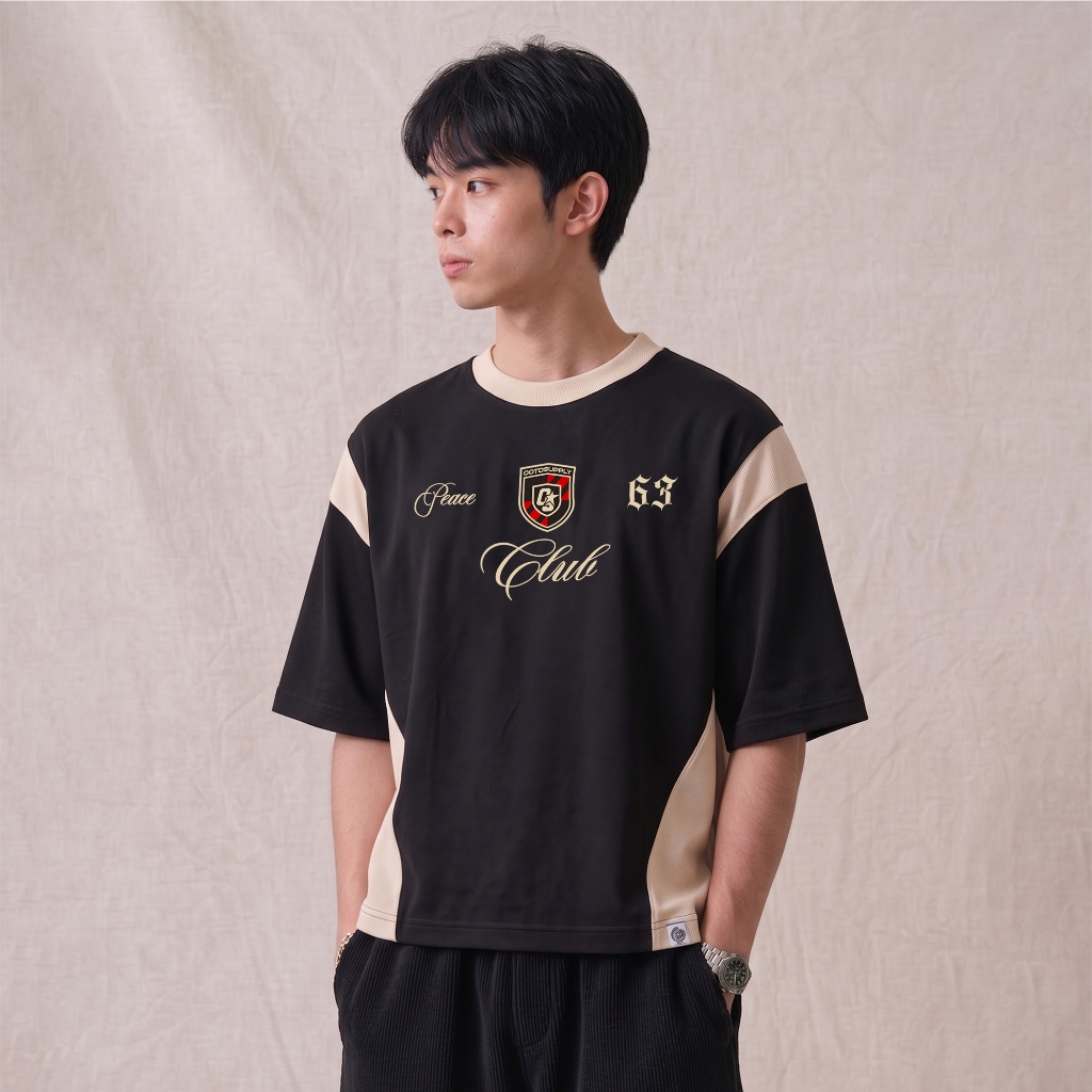 OOTDSUPPLY Oversize Boxy Slava Peace Club l Tshirt Kaos Boxyfit | OS-OVZ-BX-SLA-001