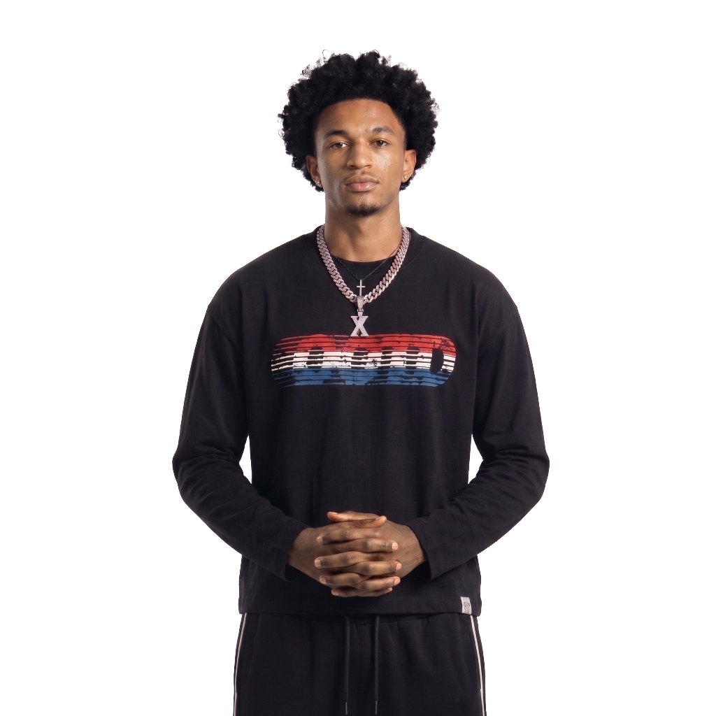OOTDSUPPLY Longsleeve Boxy 20s Netherland Black l Oversize Boxy World Cups Series | T-Shirt Lengan Panjang l Kaos Panjang I Atasan Unisex | OS-LS-BX-018