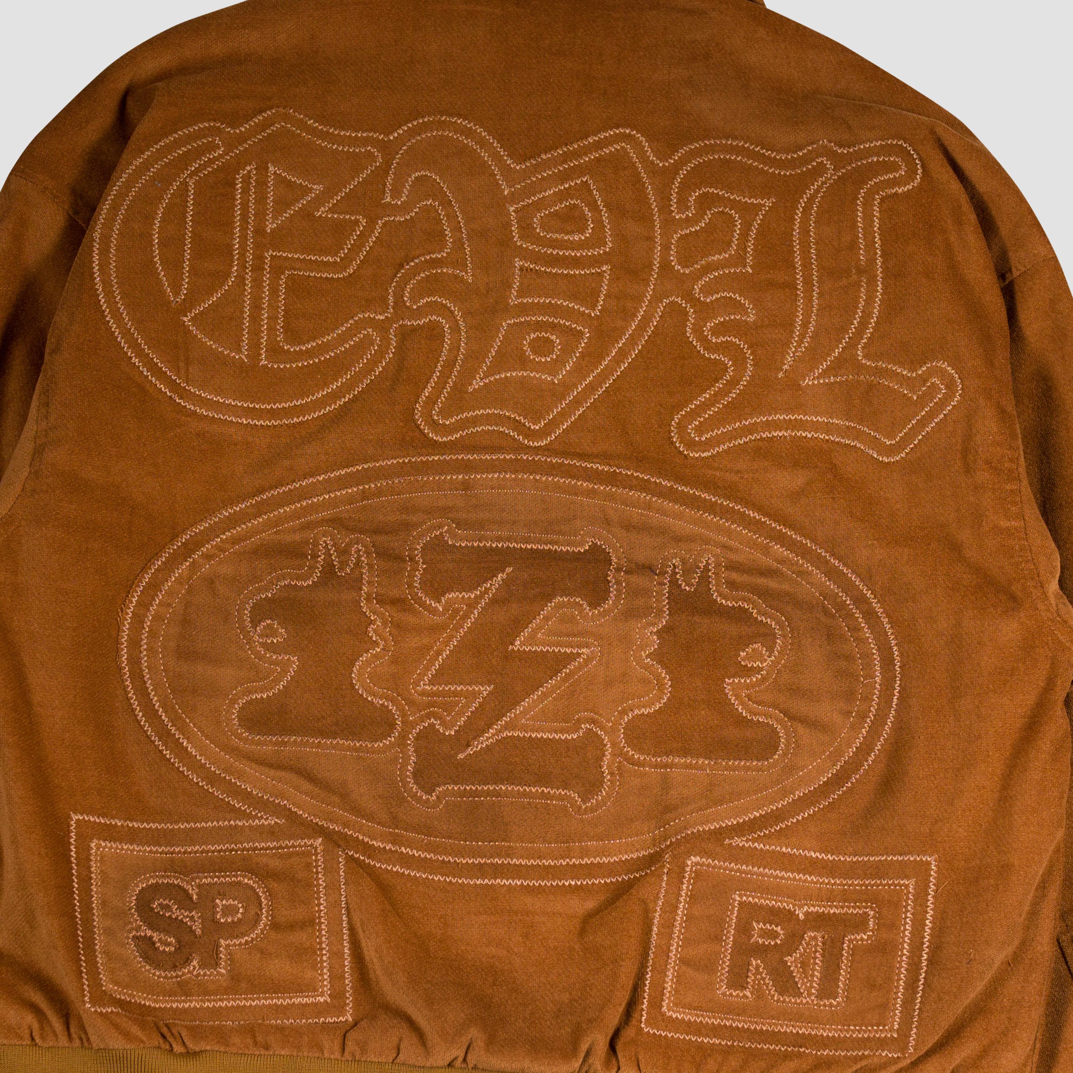 EVILSPIRIT JACKET SUEDE- MORVENT MUSTARD UNISEX