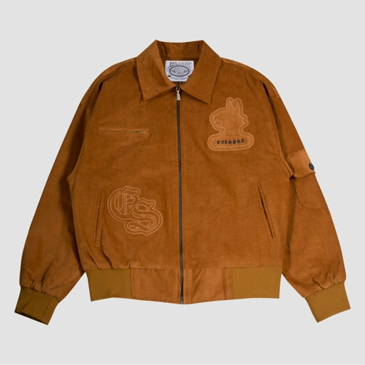 Image of EVILSPIRIT JACKET SUEDE- MORVENT MUSTARD UNISEX