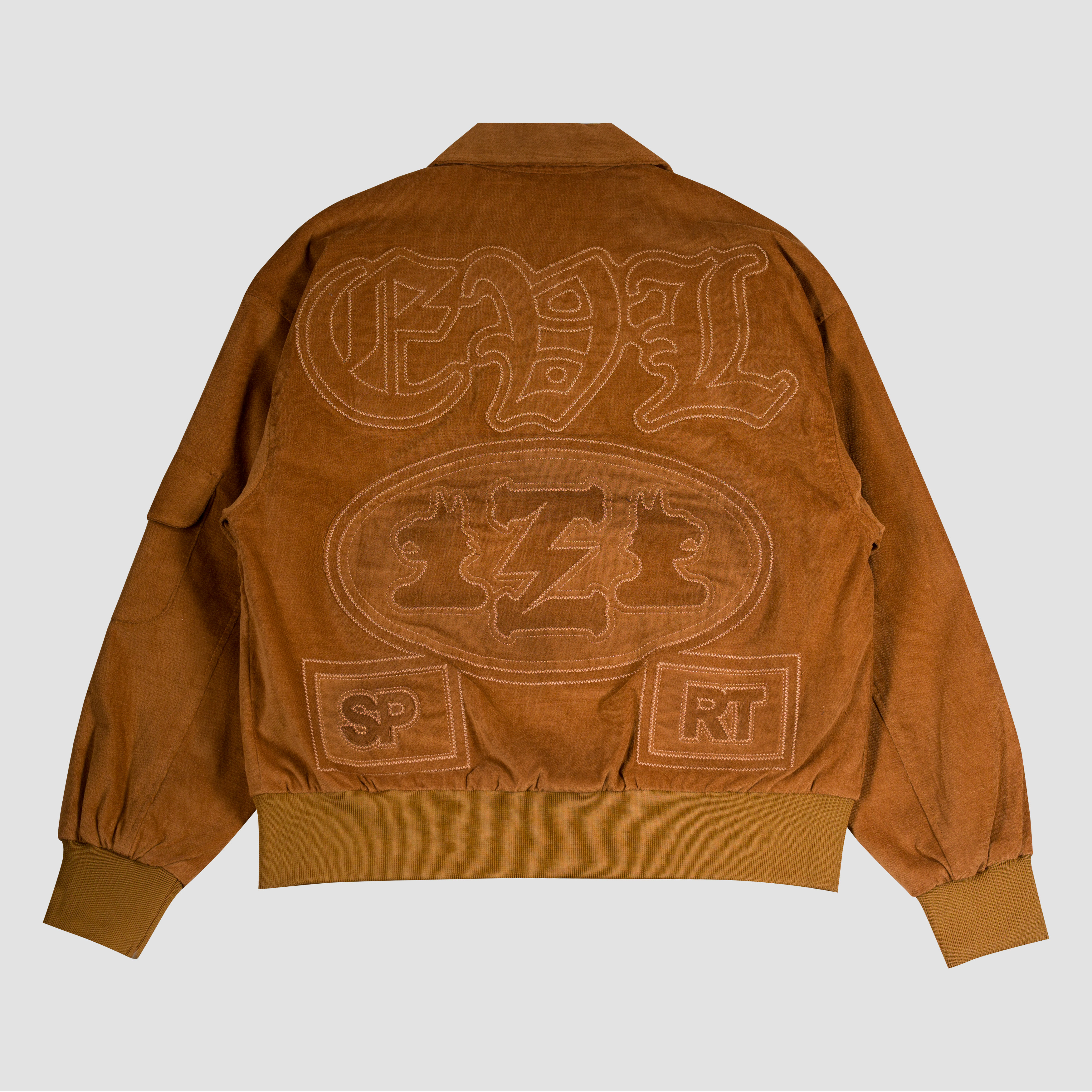 EVILSPIRIT JACKET SUEDE- MORVENT MUSTARD UNISEX