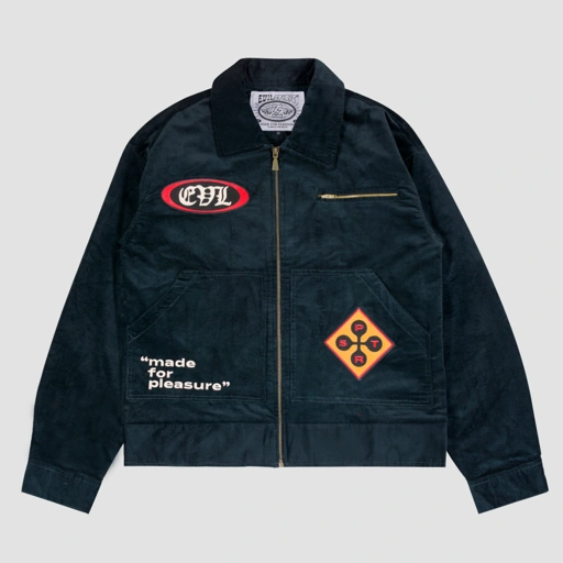 Image of EVILSPIRIT JACKET CORDUROY - STORM GREEN UNISEX