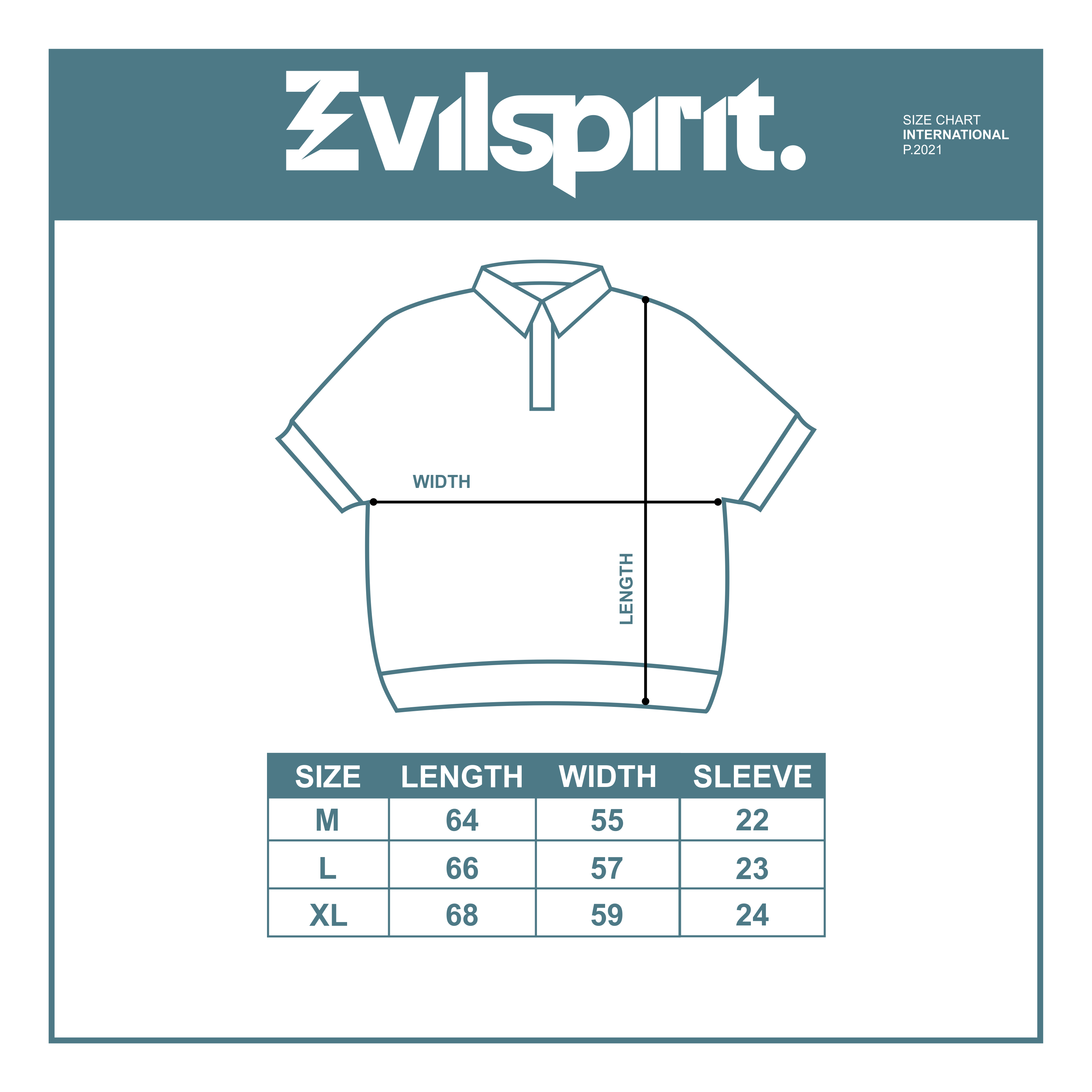 EVILSPIRIT KNITT JERSEY - PHANTOM (NED) UNISEX