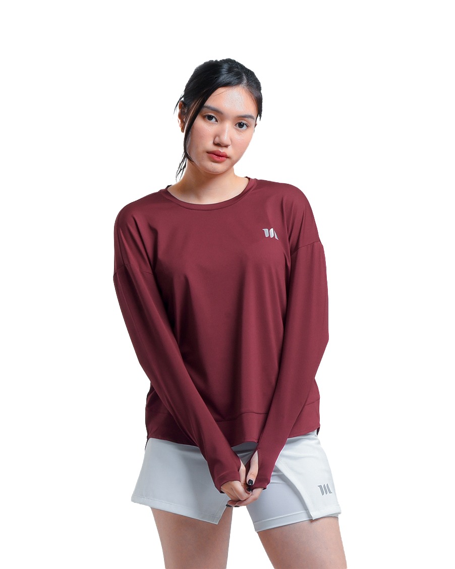 Welds. Woman Tees Oversized Longsleeve Hijab Friendly