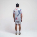 Welds Court Mosaic - Jersey Padel Pria Dryfit | Baju Olahraga Premium