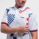 Welds Court Mosaic - Jersey Padel Pria Dryfit | Baju Olahraga Premium