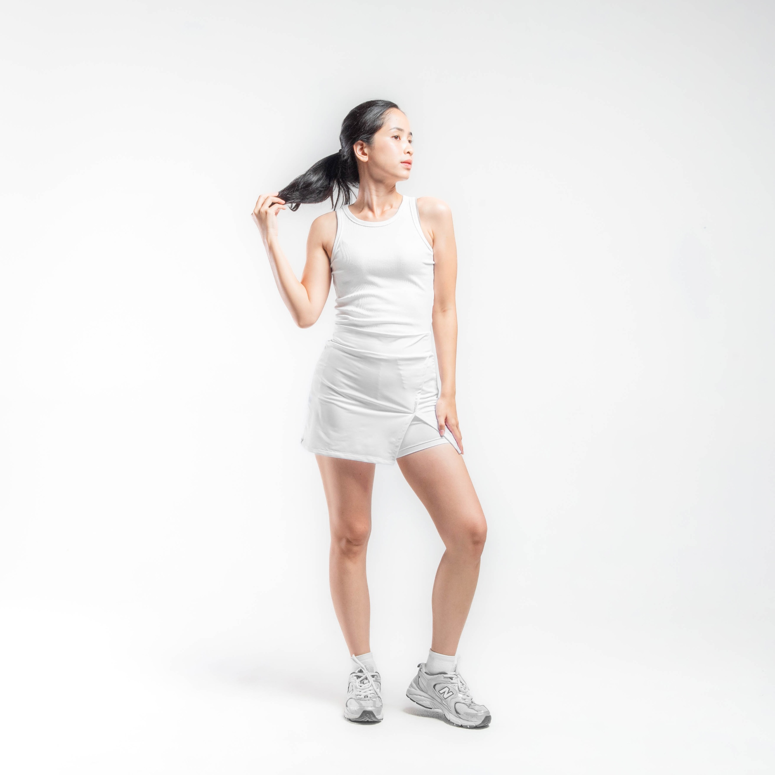Welds. Court Skort – Rok Celana Sport Wanita – Skort Gym, Tenis, Badminton